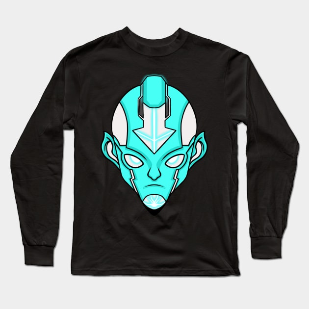 Mecha Cyborg Tosca Robotic Long Sleeve T-Shirt by ryroxtoons